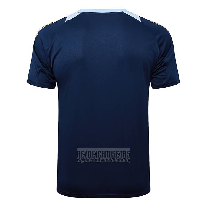 Chandal del Real Madrid Manga Corta 2024-2025 Azul - Pantalon Corto